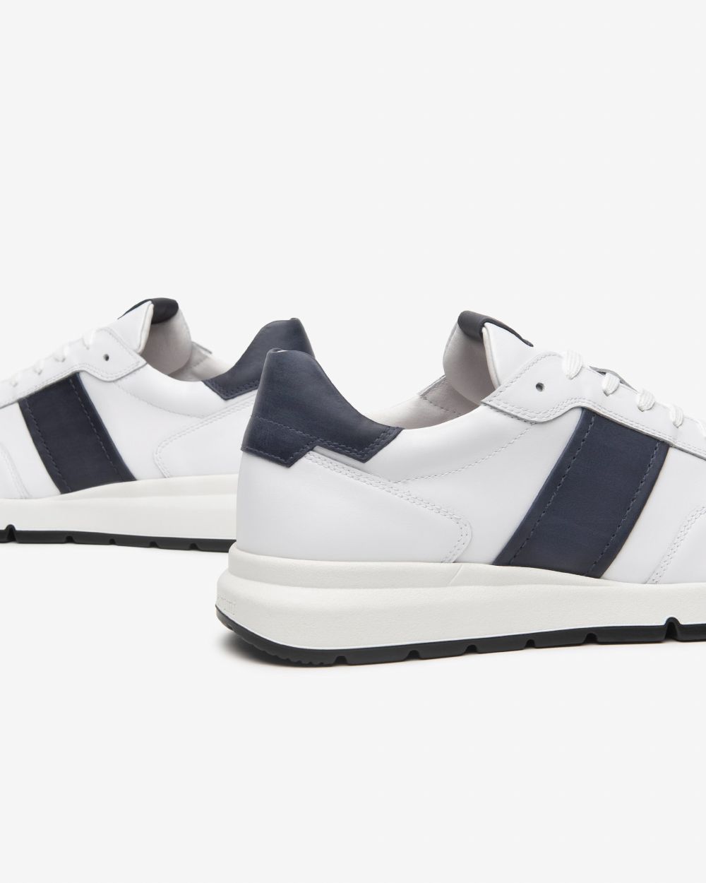 Nero Giardini E500661U Sneakers Uomo in Pelle bianco