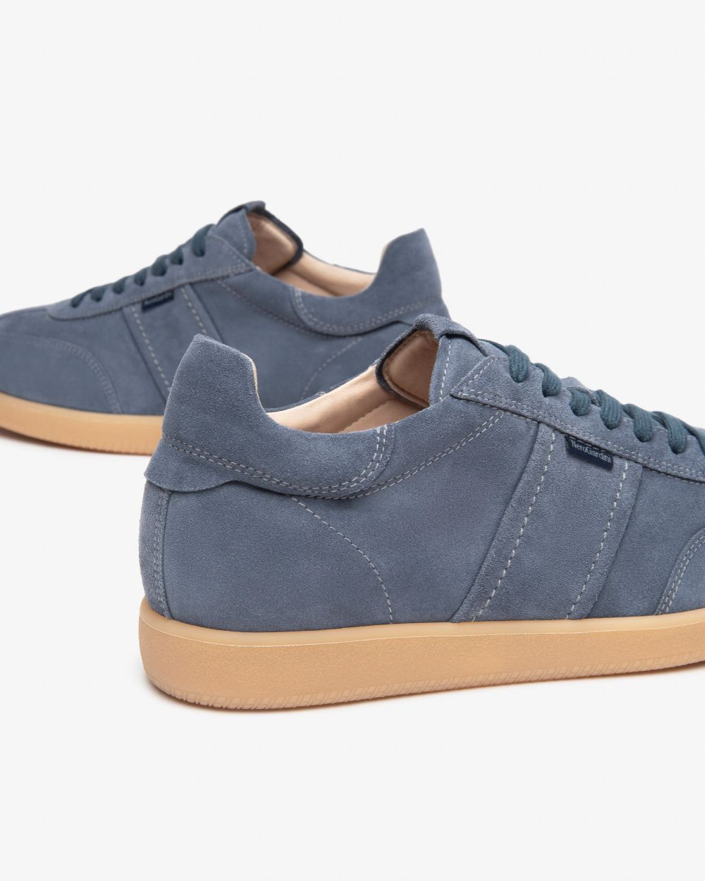 Nero Giardini E500685U Sneakers Uomo in Camoscio incanto