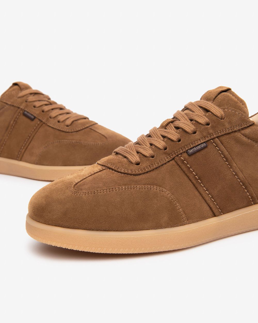 Nero Giardini E500685U Sneakers Uomo in Camoscio malto