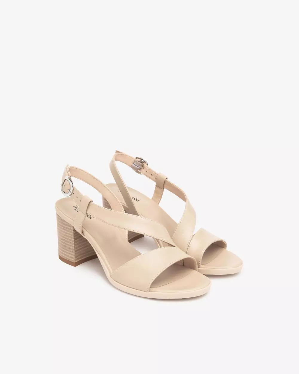 Nero Giardini E510440D sandali donna in pelle lino