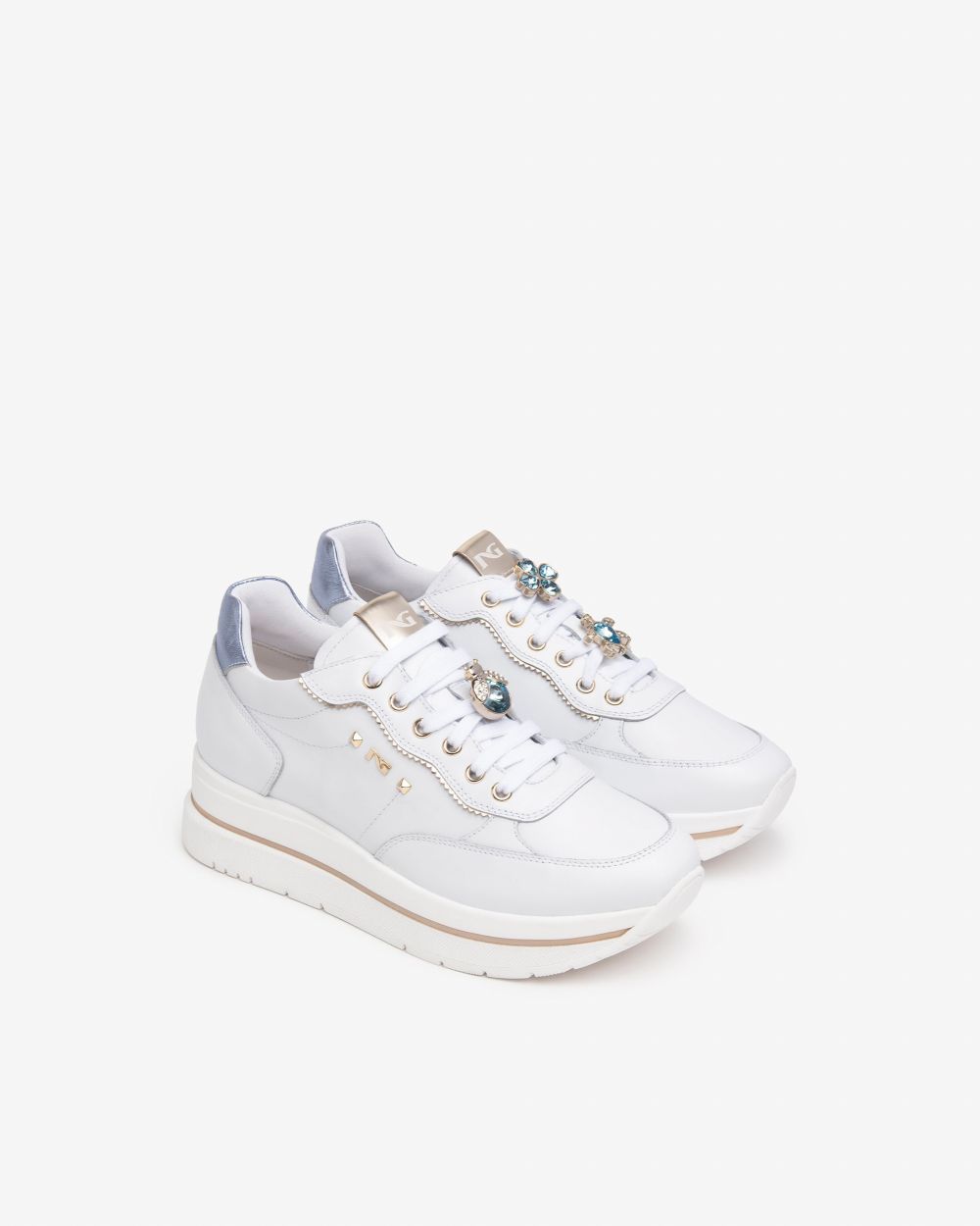 Nero Giardini E615234D Sneakers da donna in pelle e tessuto tecnico mi – La Bottega di Brio Nero Giardini E615234D Sneakers da donna in pelle e tessuto tecnico mi – La Bottega di Brio