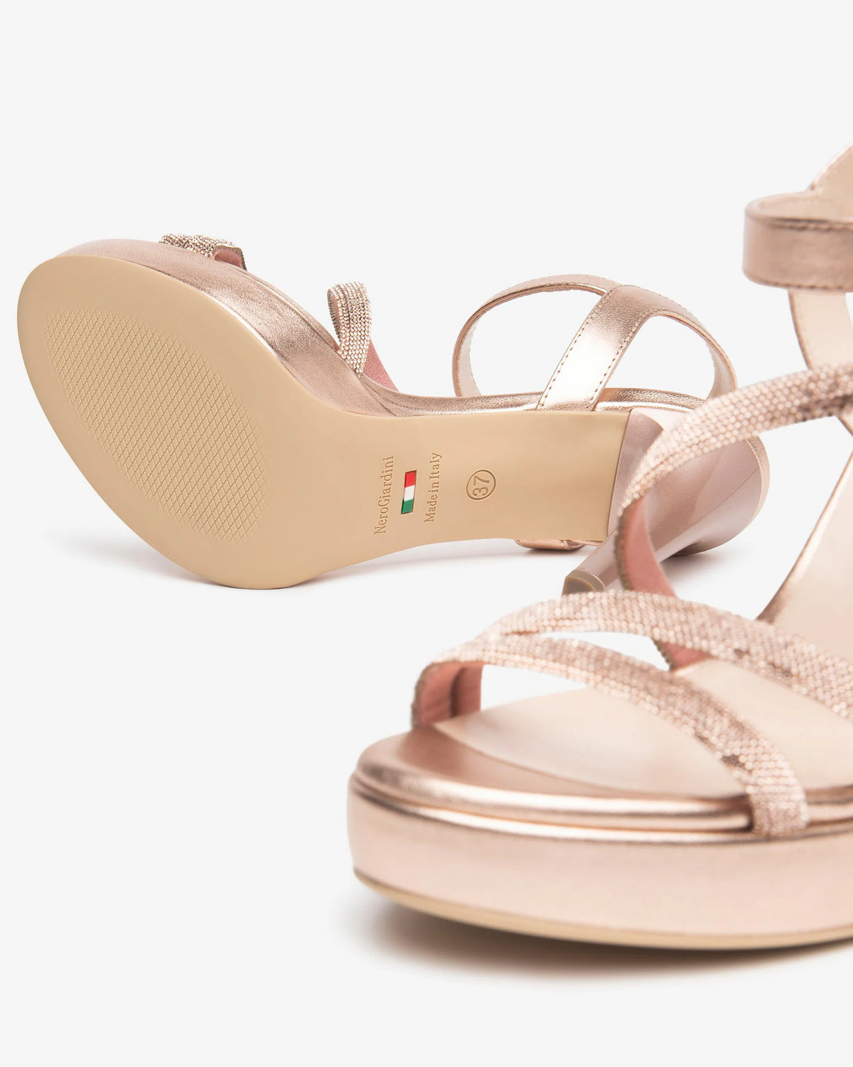 Nero Giardini E513150DE Sandali da donna in pelle
