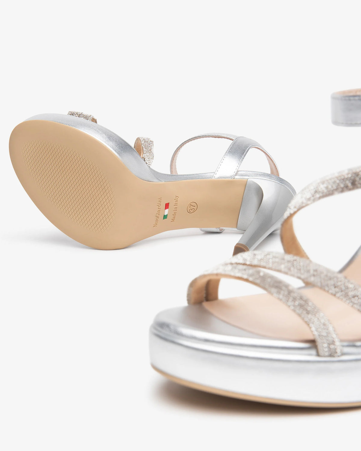 Nero Giardini E513150DE Sandali da donna in pelle