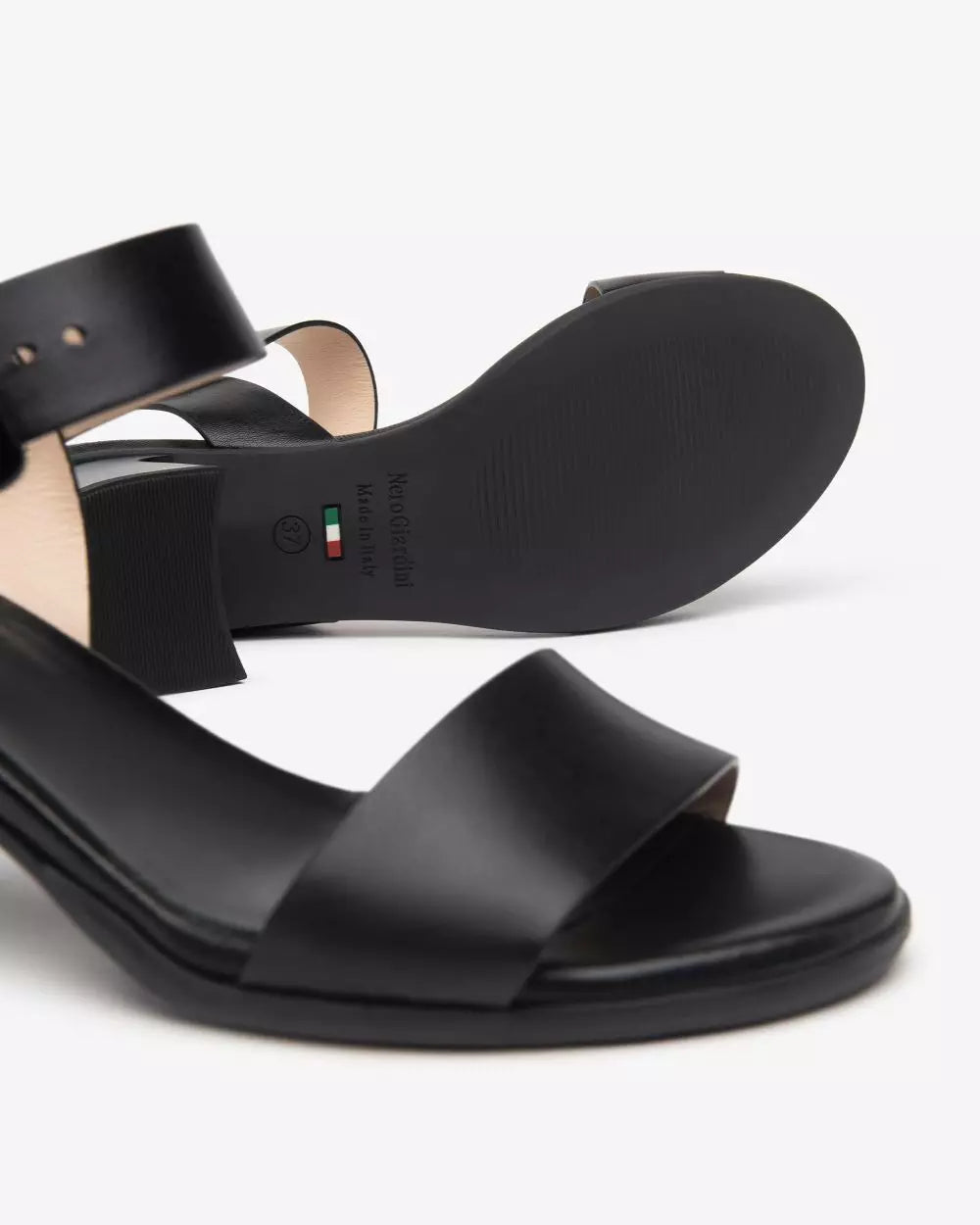 Nero Giardini E513240D Sandali Donna in Pelle nero