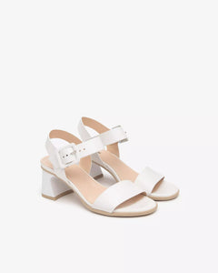 Nero Giardini E513240D Sandali Donna in Pelle bianco