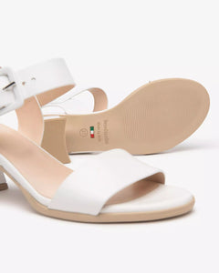 Nero Giardini E513240D Sandali Donna in Pelle bianco
