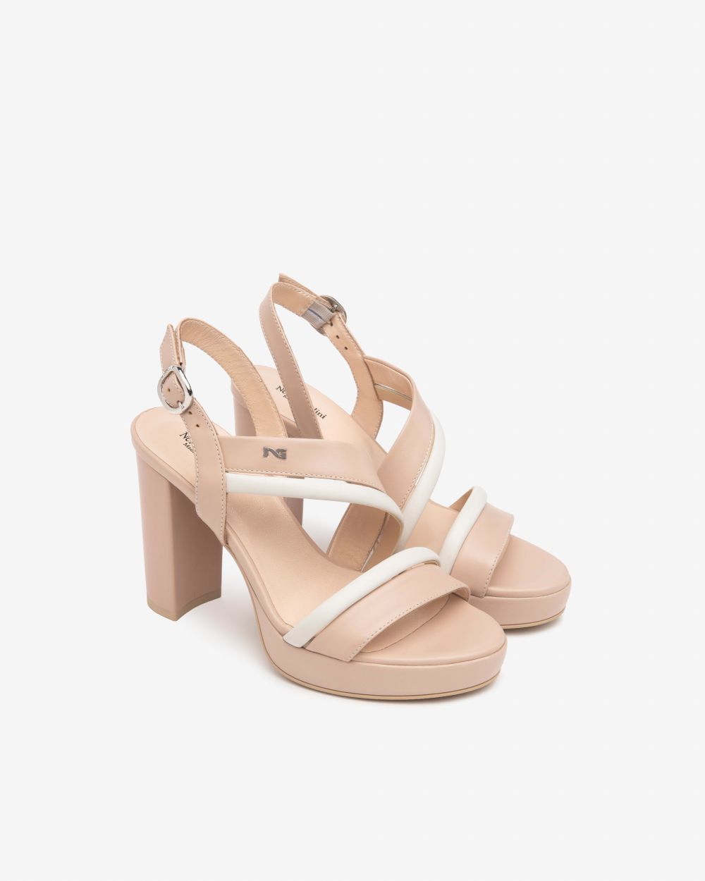 Nero Giardini E513352D Sandali Donna in Pelle cipria