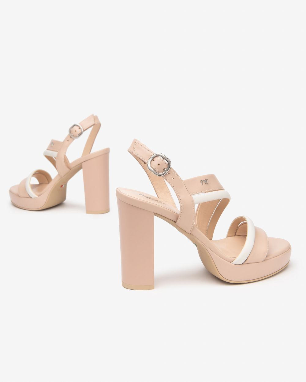 Nero Giardini E513352D Sandali Donna in Pelle cipria