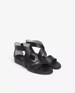 Nero Giardini E513390D Sandali donna in pelle nero
