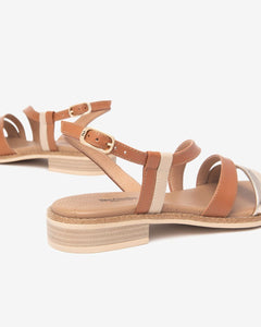 Nero Giardini E513422D Sandali Donna in Pelle e Materiale Tecnico lino
