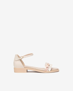 Nero Giardini E513426D Sandali Donna in Pelle e Materiale Tecnico beige/nocciola