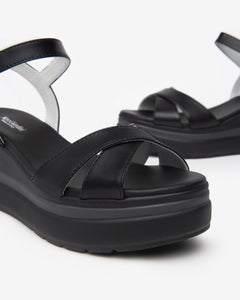 Nero Giardini E513510D Sandali Donna in Pelle nero
