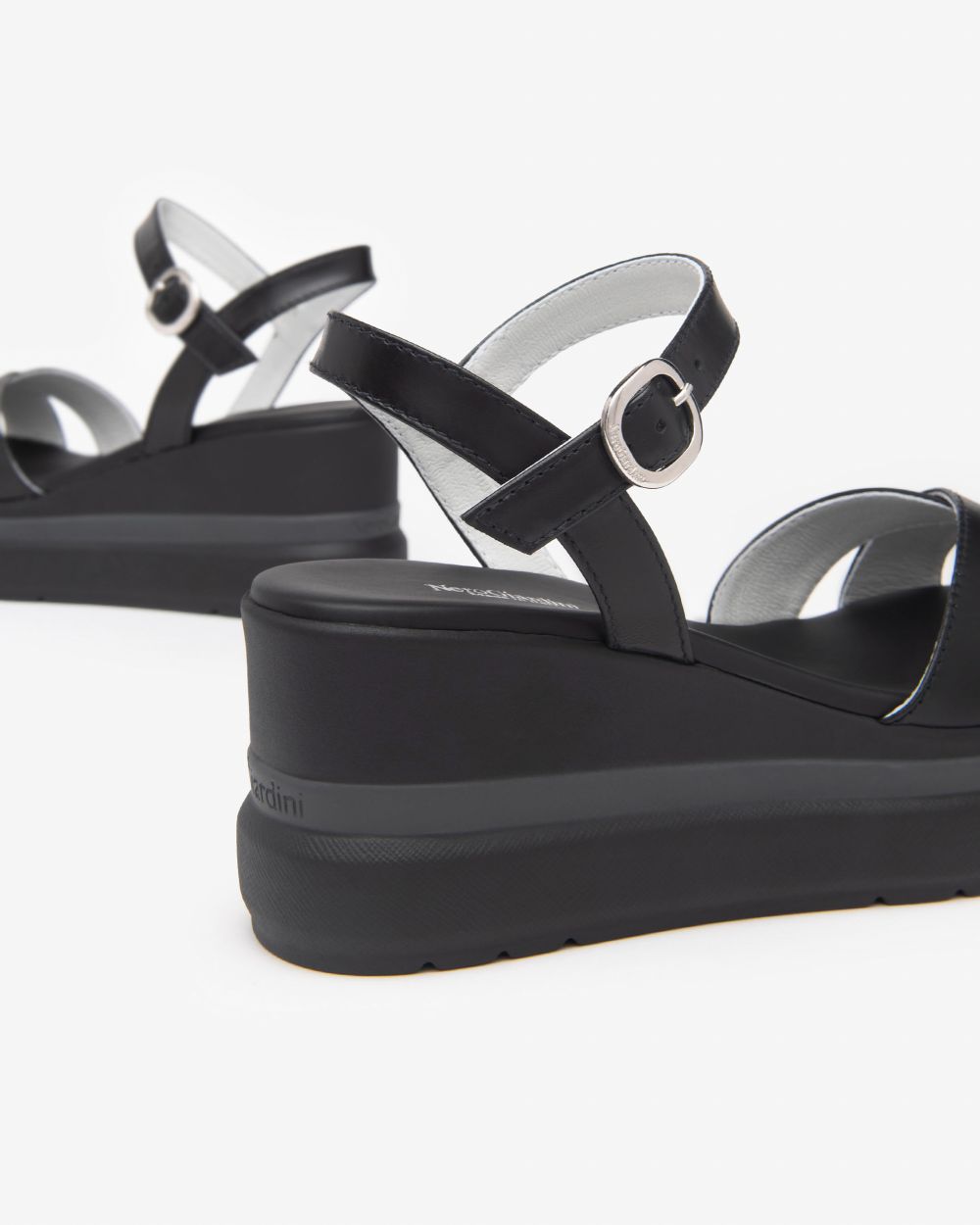 Nero Giardini E513510D Sandali Donna in Pelle nero