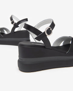 Nero Giardini E513510D Sandali Donna in Pelle nero