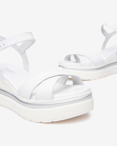 Nero Giardini E513510D Sandali Donna in Pelle bianco