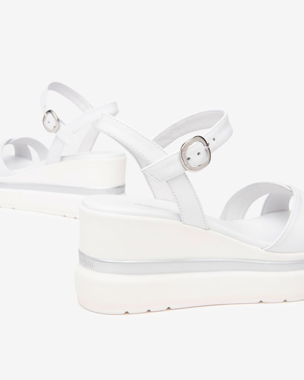 Nero Giardini E513510D Sandali Donna in Pelle bianco