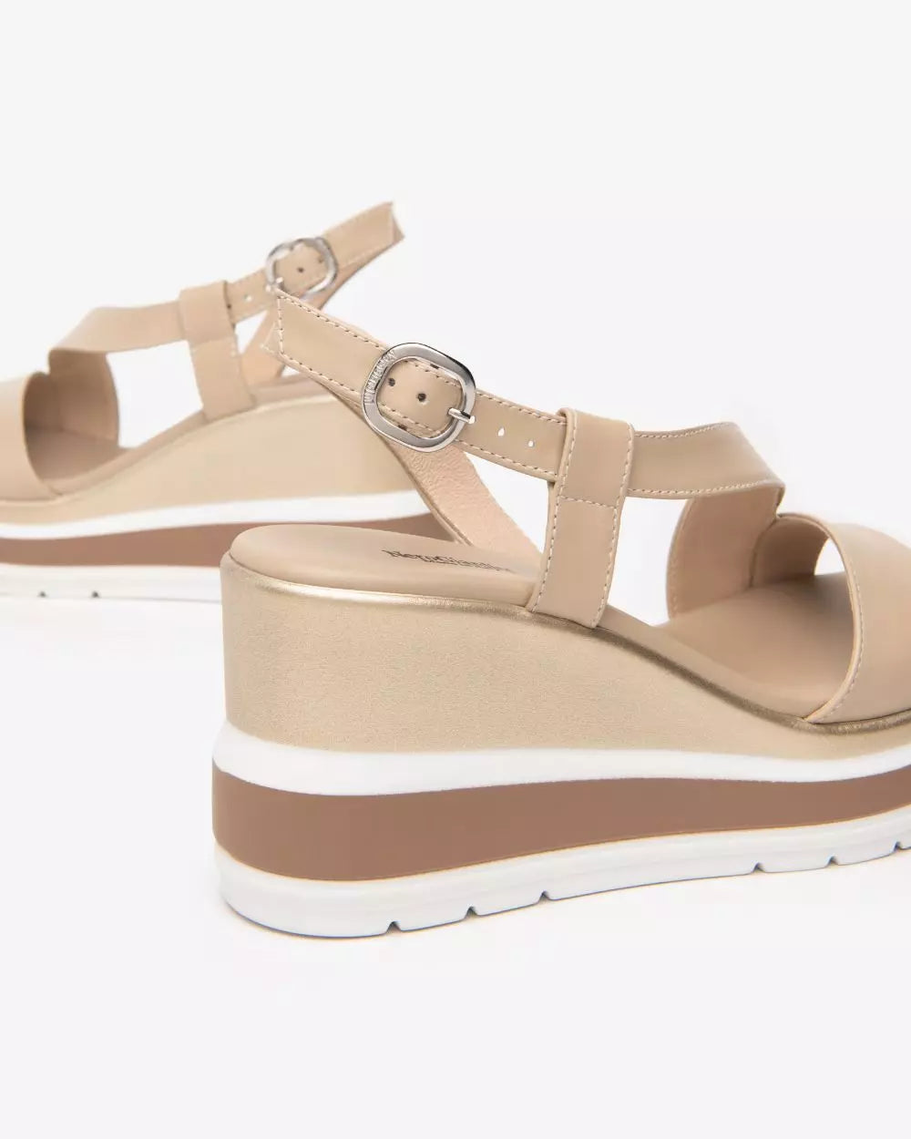 Nero Giardini E513520D Sandali Donna in Pelle lino