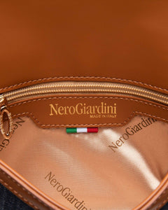 Nero Giardini E543905D Pochette da Donna in Materiale Tecnico jeans