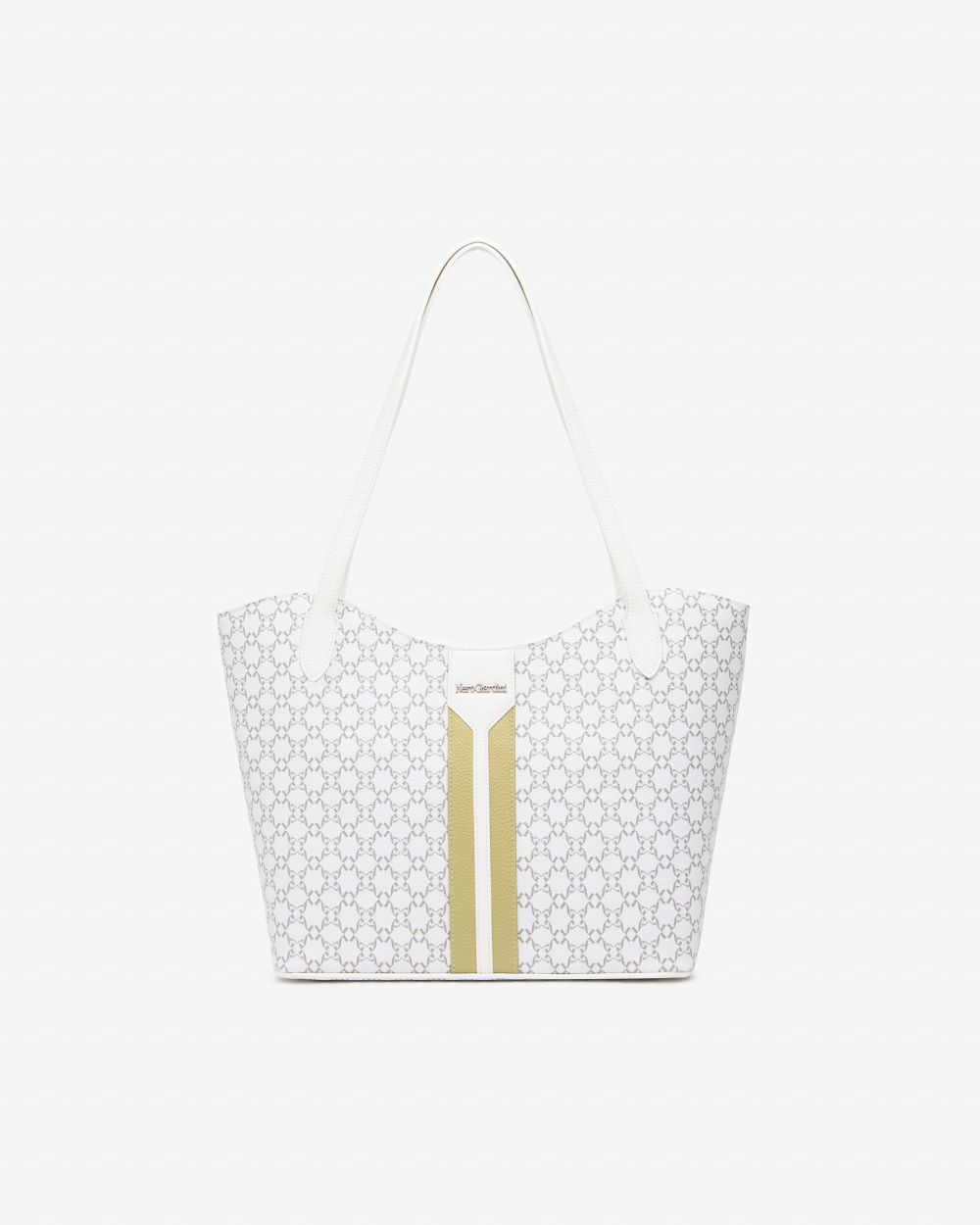 Nero Giardini E543930D Borsa Tote da Donna in Materiale Tecnico bianco