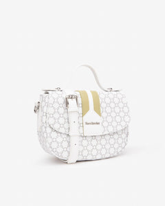 Nero Giardini E543934D Borsa a Mano da Donna in Materiale Tecnico bianco