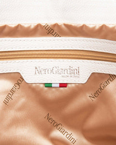 Nero Giardini E543951D Borsa Tote da Donna in Materiale Tecnico bianco