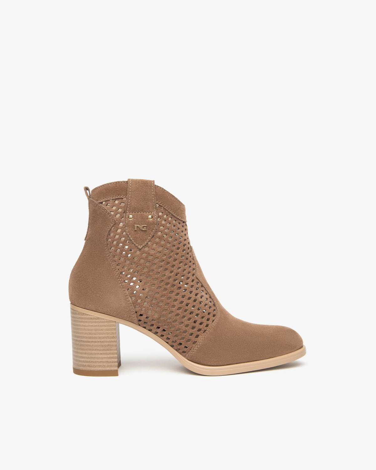 Nero Giardini E615110D Stivaletti in pelle scamosciata da donna