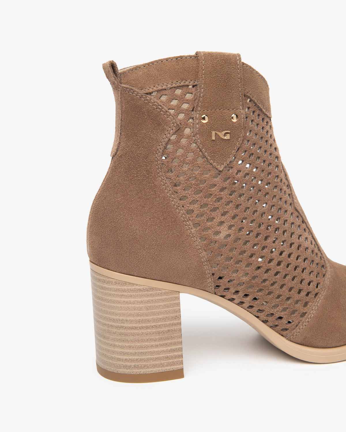 Nero Giardini E615110D Stivaletti in pelle scamosciata da donna