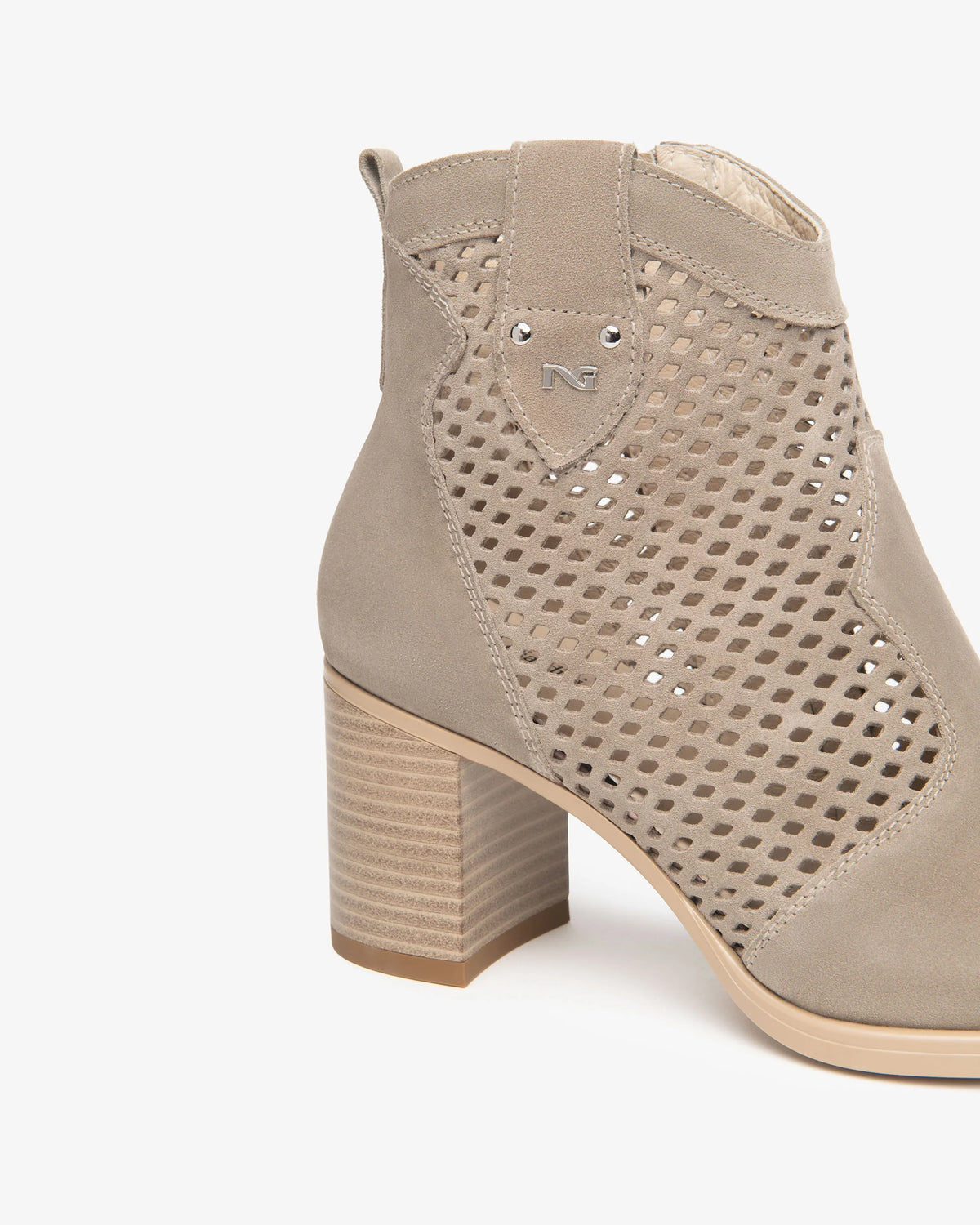 Nero Giardini E615110D Stivaletti in pelle scamosciata da donna