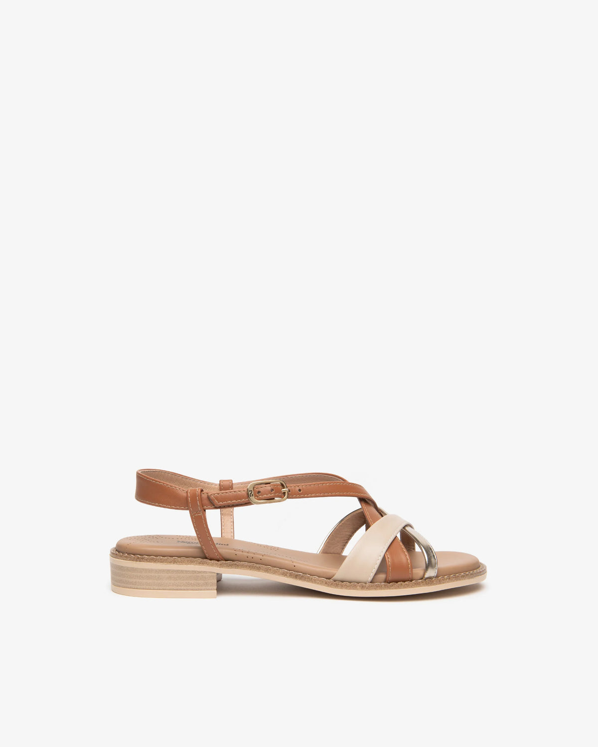 Nero Giardini E615890D Sandali da donna in pelle e tessuto tecnico