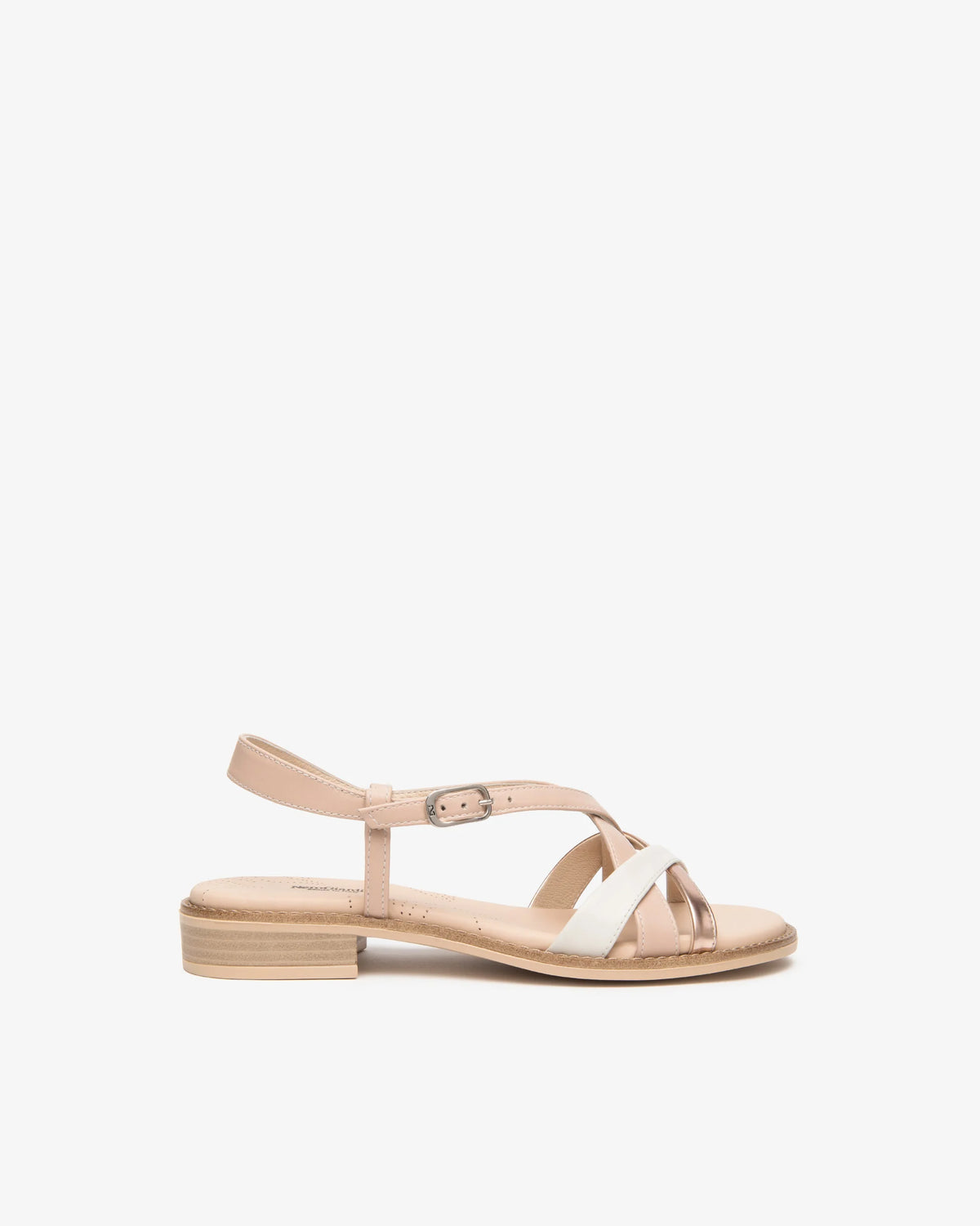 Nero Giardini E615890D Sandali da donna in pelle e tessuto tecnico