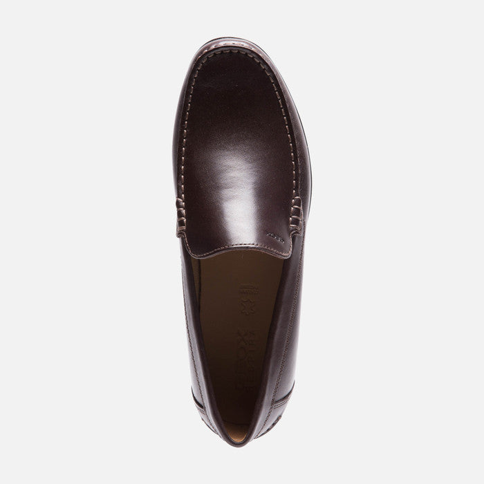 GEOX U32Q3A 00043 MOCASSINO SIRON COFFEE