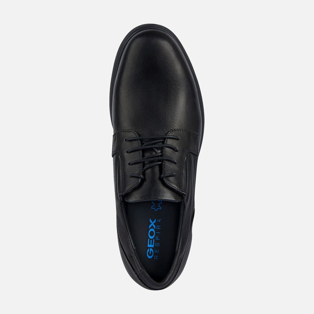 Geox U35EFA 00043 derby spherica uomo ec11 nero