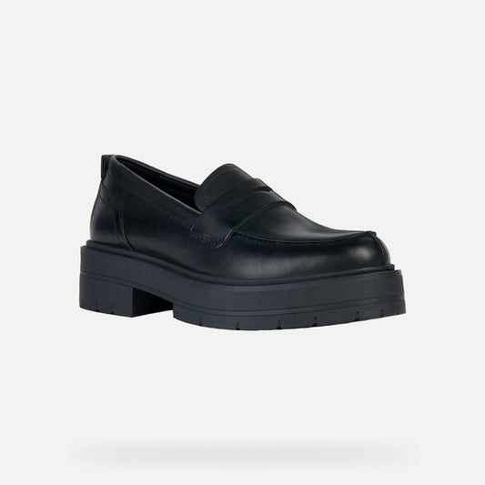 GEOX D36VDI 00043 MOCASSINO SPHERICA DONNA NERO
