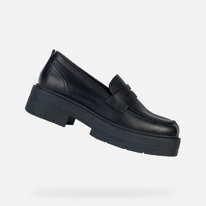 GEOX D36VDI 00043 MOCASSINO SPHERICA DONNA NERO