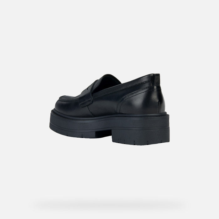 GEOX D36VDI 00043 MOCASSINO SPHERICA DONNA NERO
