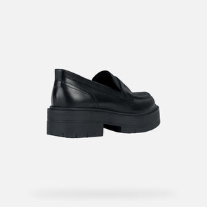 GEOX D36VDI 00043 MOCASSINO SPHERICA DONNA NERO
