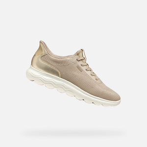 Geox D557MA 06KBN Spherica Plus Donna taupe/gold