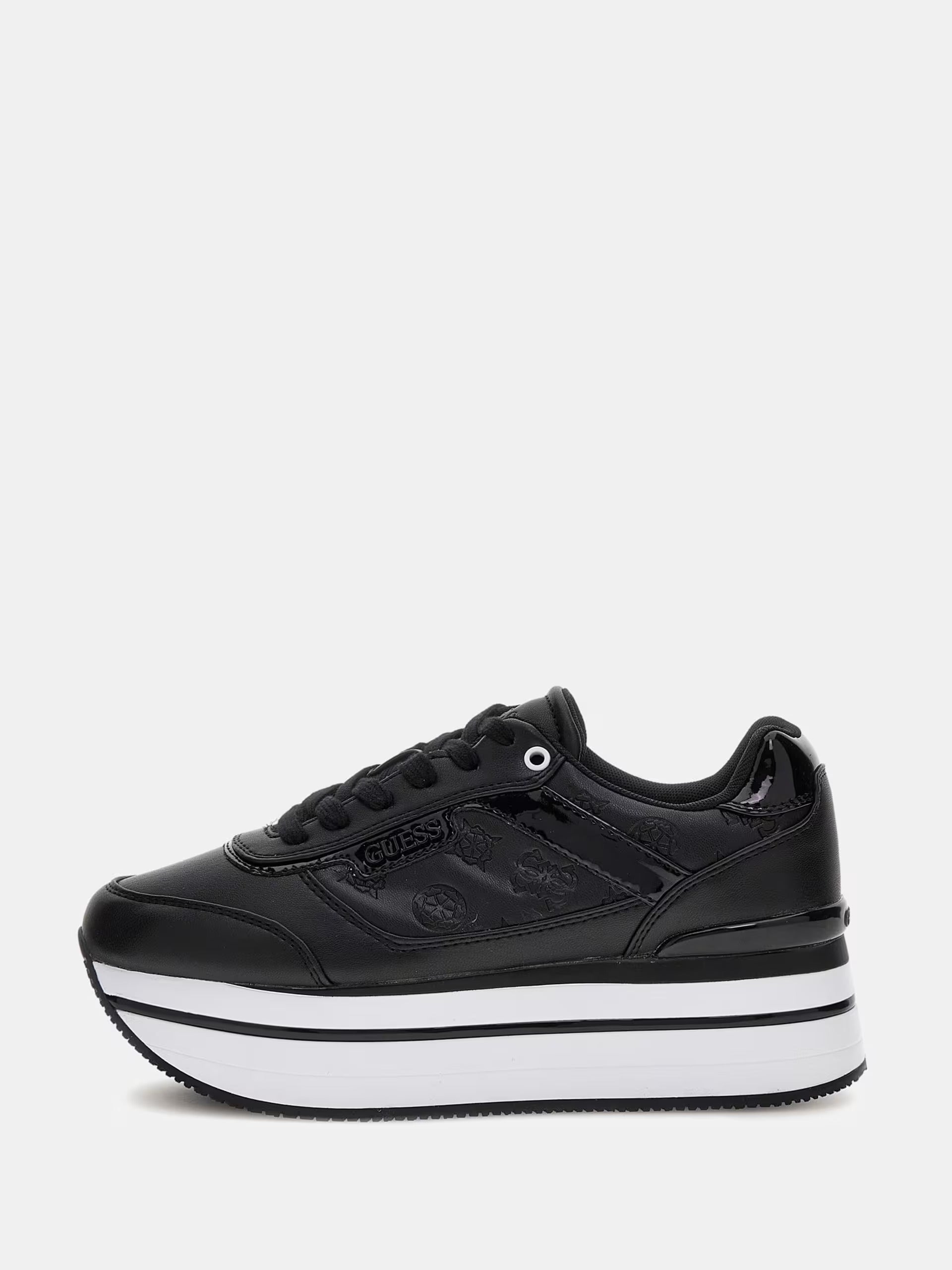 Guess FL5HNS PEL12 Runner hansini logo impresso black