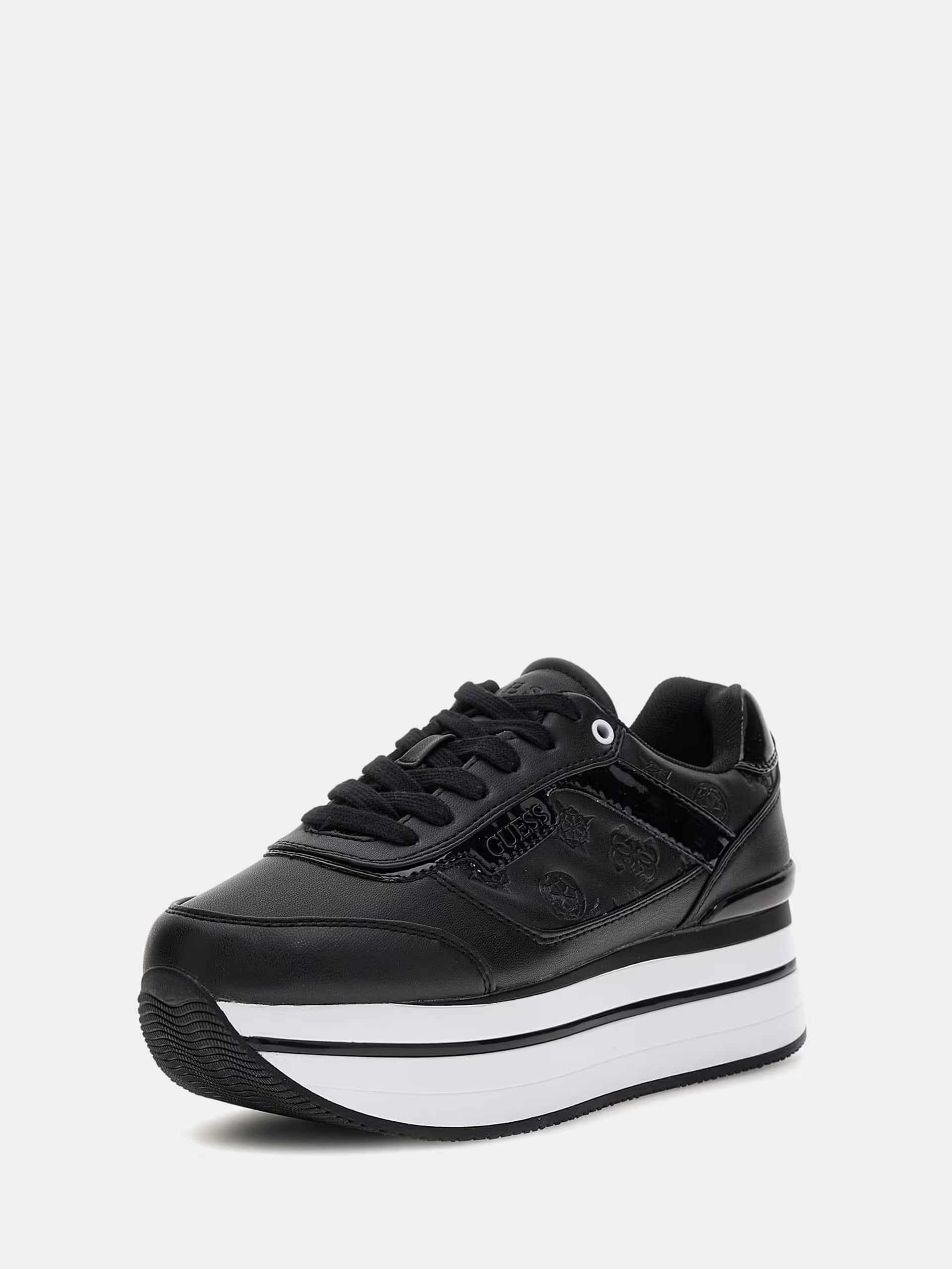 Guess FL5HNS PEL12 Runner hansini logo impresso black