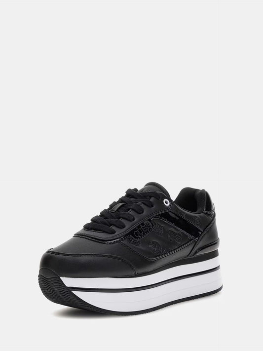 Guess FL5HNS PEL12 Runner hansini logo impresso black