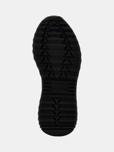 Guess FL8DDY sneaker Kaddy nera con dettagli oro