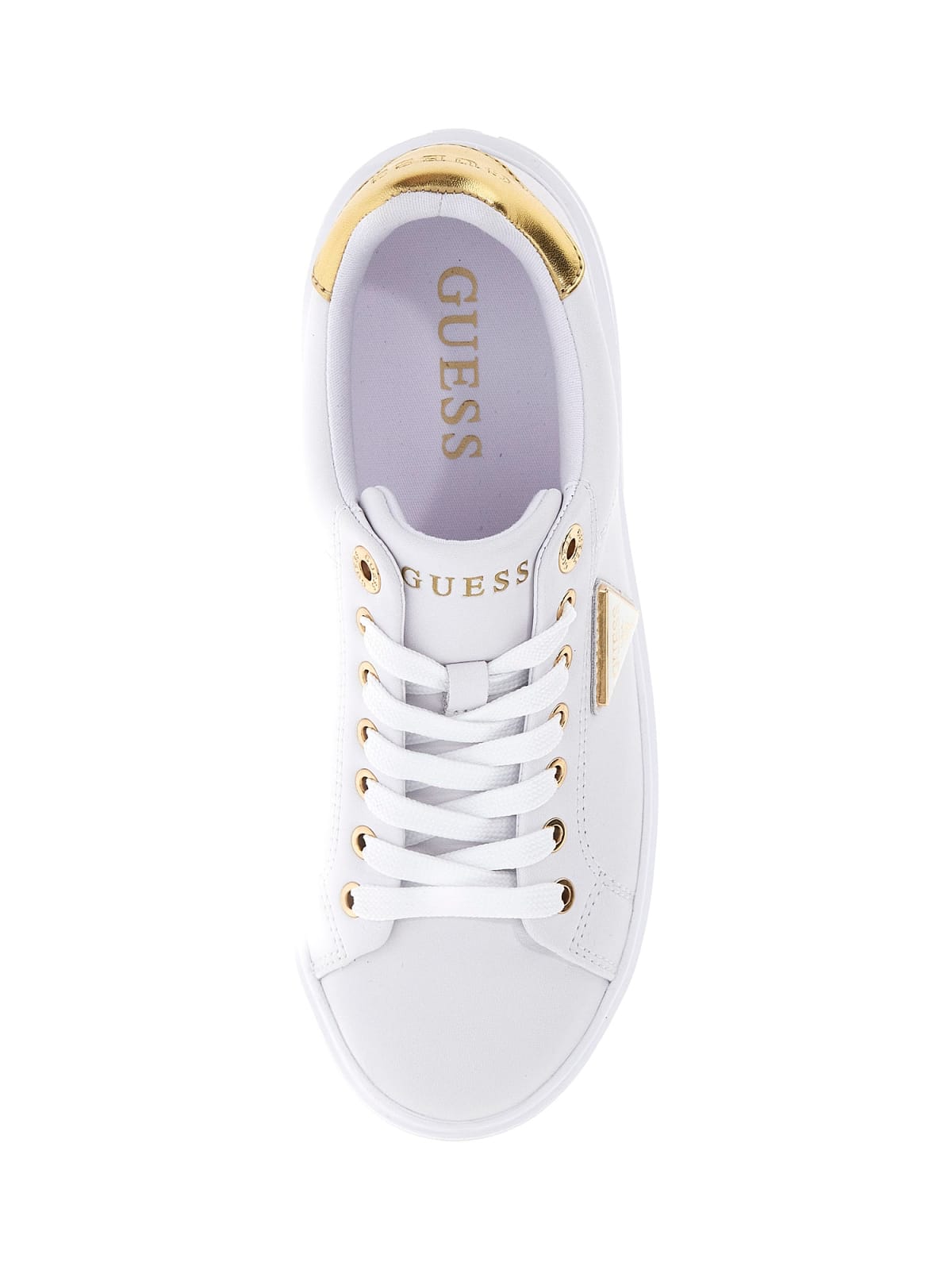 Guess FLJD12 sneakers DENESA12 white/gold