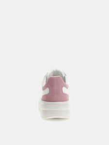 Guess FLJELB LEA12 Elbina sneakers donna white/pink