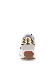 Guess FLPLUC PEL12 Runner Luckei 4G Logo white/brown