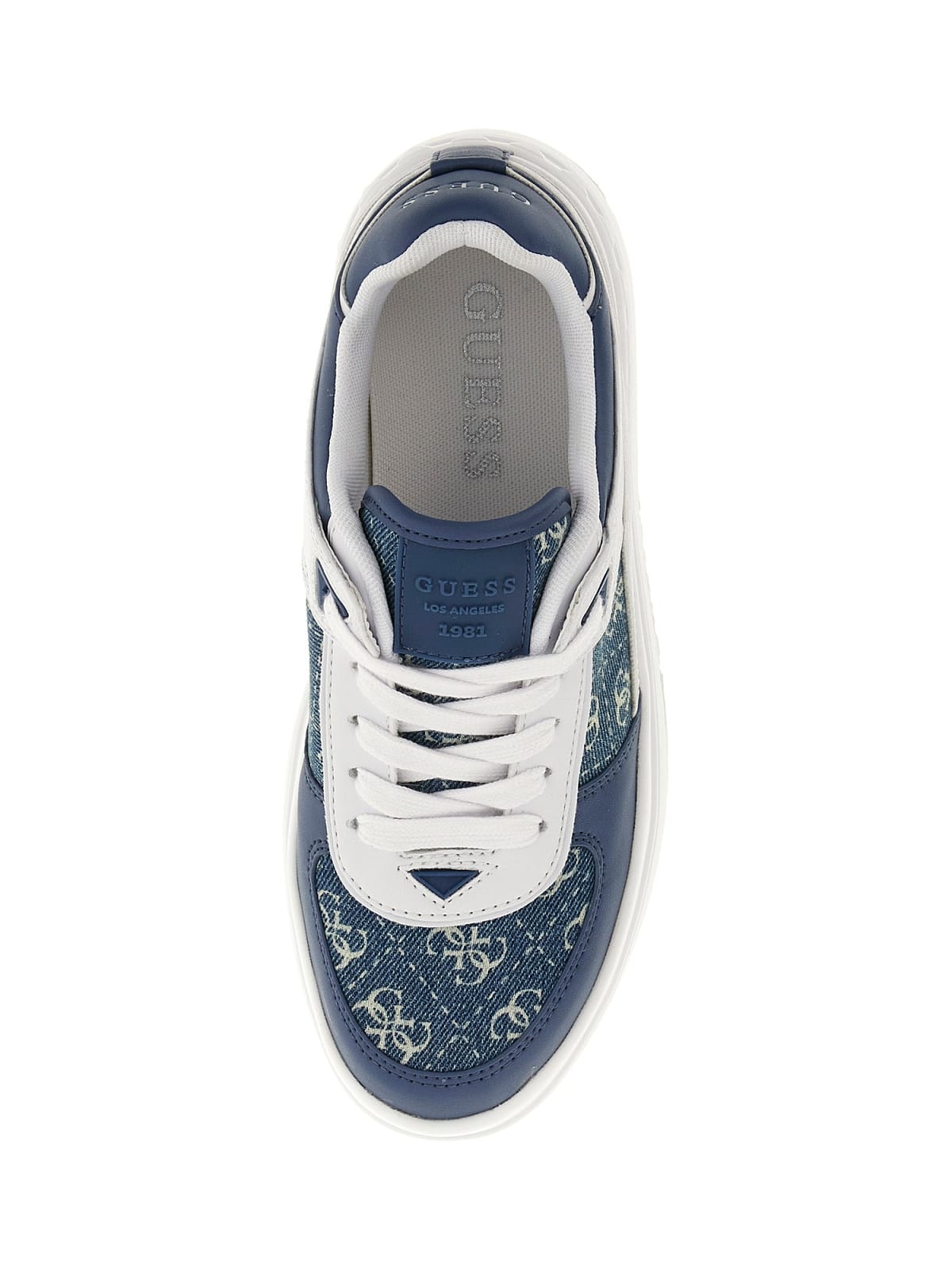 Guess FLPR2D DEN12 sneakers RIDGEE2 blu/bianco