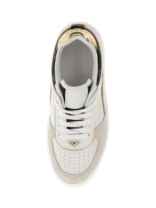 Guess FLPRID PEL12 sneakers in pelle white