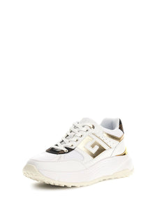 Guess FLTFON sneakers donna FONZI white/brown