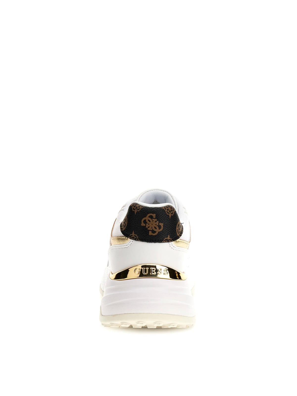 Guess FLTFON sneakers donna FONZI white/brown