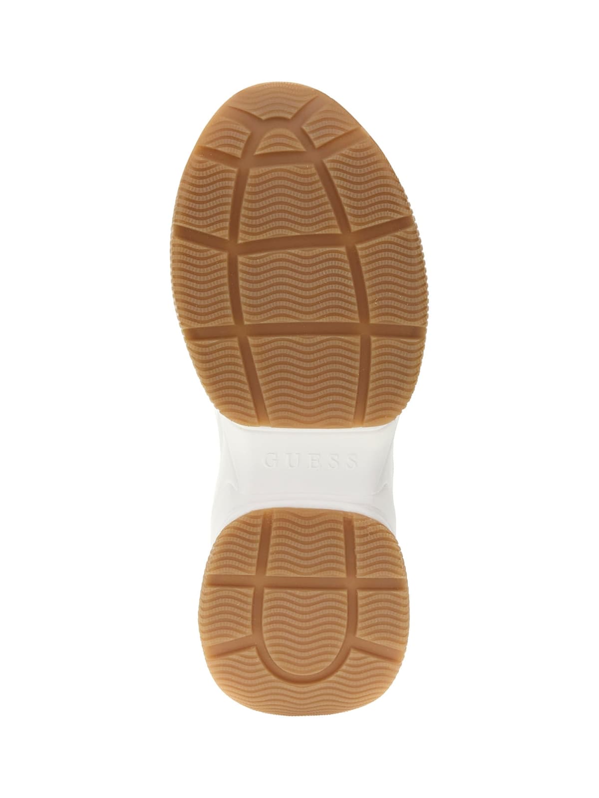 Guess FLTHPY sneakers donna HAPYY3 white/brown
