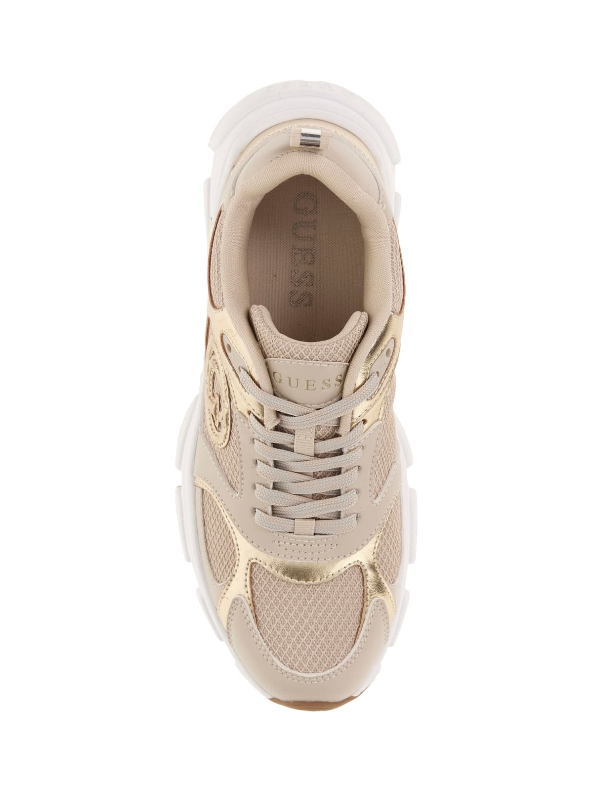 Guess FLTIBI sneakers donna IBITHA nei colori sand o white